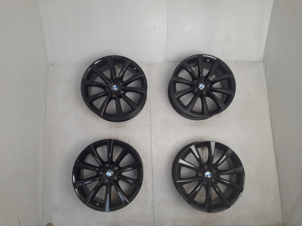 4x Alufelge 18 Zoll 8.0" 5x112 30ET Glanz Schwarz 6867338 BMW Rim Wheel FEL5939132676tr