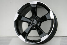 Laden Sie das Bild in den Galerie-Viewer, 4x Alufelge 19 Zoll 8.5" 5x112 40ET Glanz Schwarz 8W0601025CG Audi A4 Allroad FEL4487512459iu