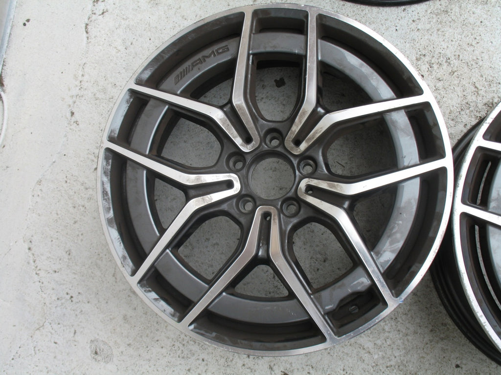 1x Alufelge 19 Zoll 8.0" 5x112 43ET A2134016500 Mercedes-Benz Amg Rim Wheel FEL7756428230vt