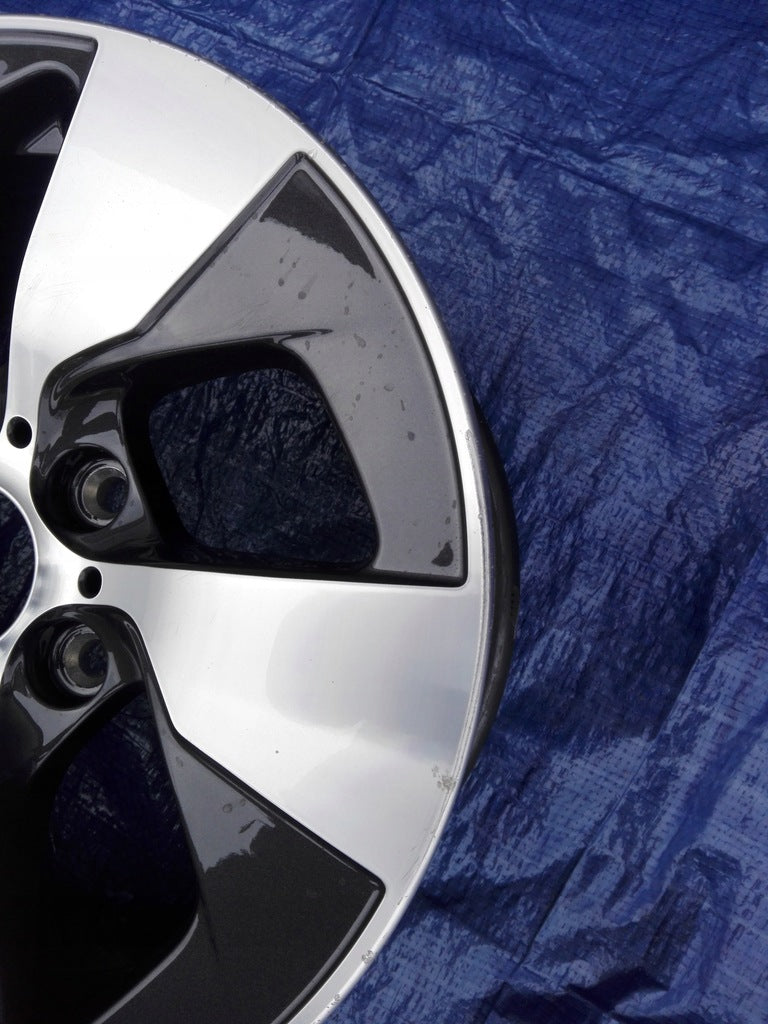 1x Alufelge 16 Zoll 7.0" 5x120 31ET Glanz Grau 6870611 BMW 3 F30 F31 Mg FEL1232059181es