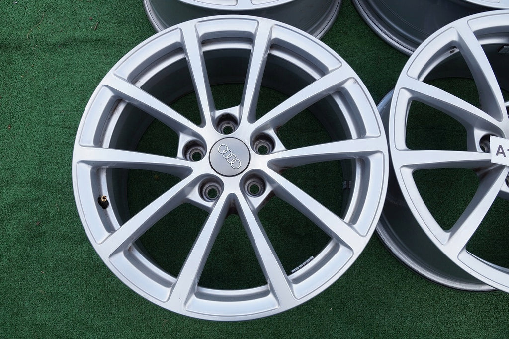 4x Alufelge 17 Zoll 7.5" 5x112 36ET Glanz Silber 4K0601025 Audi A6 C8 B8 FEL9461881290hz