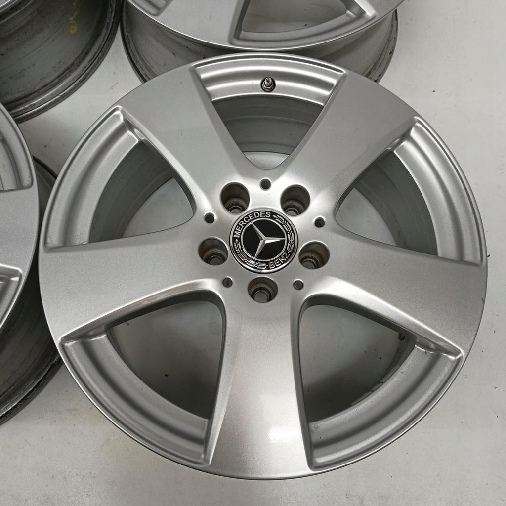 4x Alufelge 17 Zoll 7.0" 5x112 48ET A2054015500 Mercedes-Benz W205 W204 W245 FEL1909686133wy