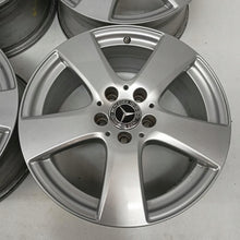 Laden Sie das Bild in den Galerie-Viewer, 4x Alufelge 17 Zoll 7.0" 5x112 48ET A2054015500 Mercedes-Benz W205 W204 W245 FEL1909686133wy