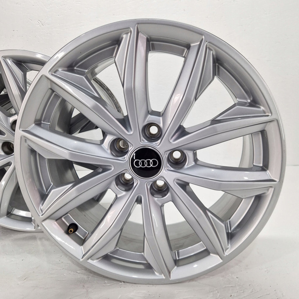 4x Alufelge 17 Zoll 7.0" 5x112 34ET Glanz Silber 80A601025J Audi Rim Wheel FEL2071364829bw
