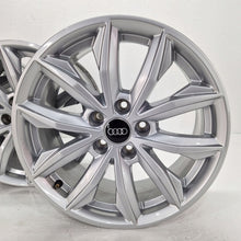 Laden Sie das Bild in den Galerie-Viewer, 4x Alufelge 17 Zoll 7.0" 5x112 34ET Glanz Silber 80A601025J Audi Rim Wheel FEL7817819558os