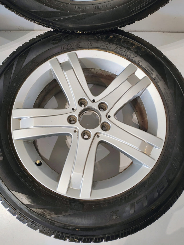 4x Alufelge 17 Zoll 7.5" 5x112 47 5ET A2044015502 Mercedes-Benz Glc Rim Wheel FEL5650681174qu