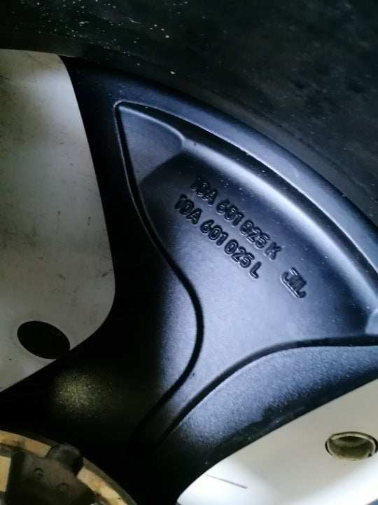 1x Alufelge 19 Zoll 7.5" 5x112 50ET Glanz Schwarz 10A601025K VW Id.3 Rim Wheel FEL7389263020dt