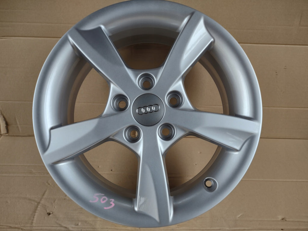 1x Alufelge 16 Zoll 6.0" 5x112 48ET 8V0071496 Audi A3 Rim Wheel FEL3824620271bh