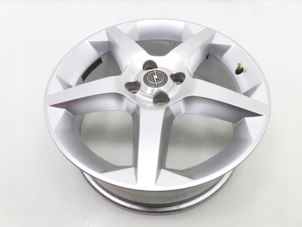 1x Alufelge 17 Zoll 6.5" 4x100 41ET Silber 13189913 Opel Tigra Rim Wheel FEL7826524854ox