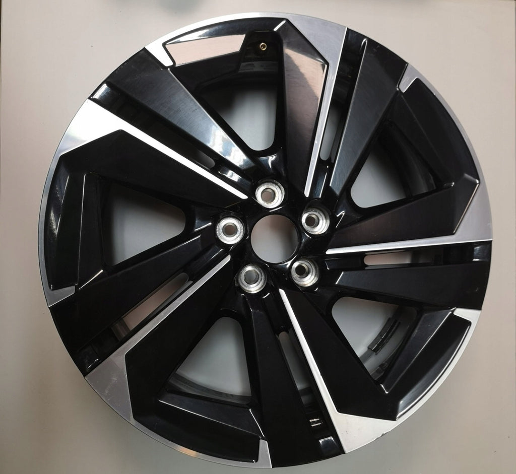 1x Alufelge 19 Zoll 7.0" 5x108 41ET Glanz Schwarz 9844304580 Peugeot I Rim Wheel FEL8595946313ud