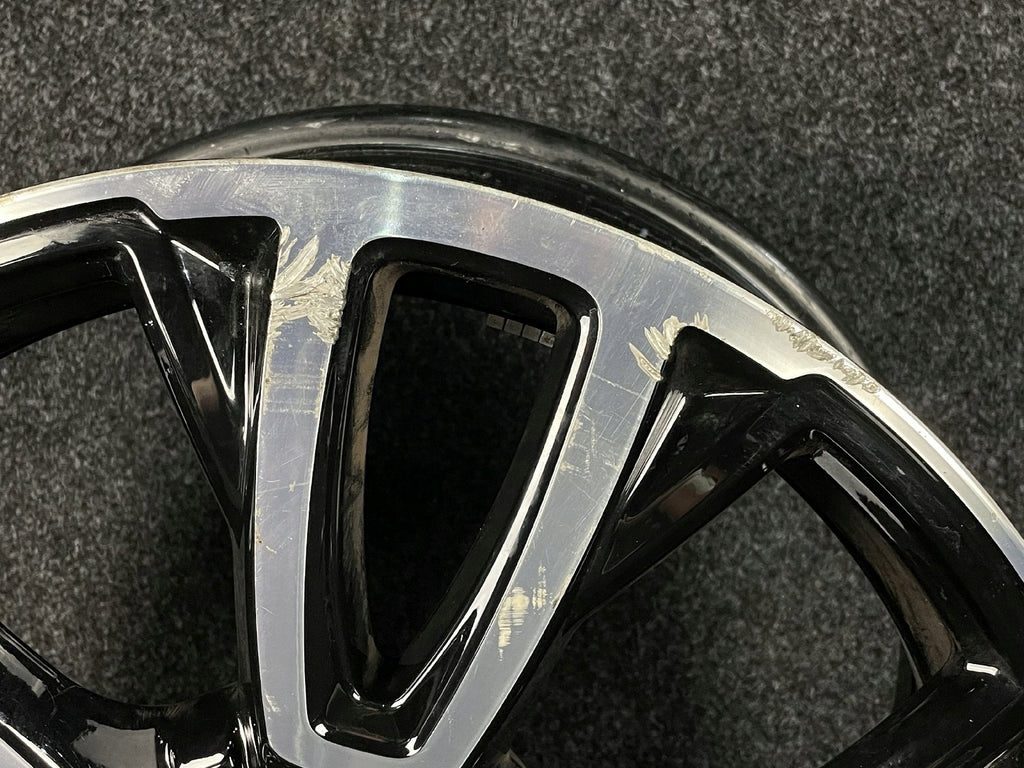 1x Alufelge 18 Zoll 7.0" 5x112 54ET Glanz Schwarz 6898049 Mini F57 F56 F55