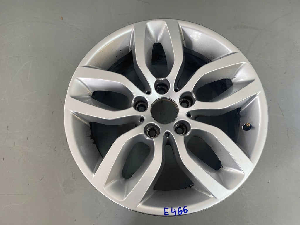 1x Alufelge 17 Zoll 7.5" 5x120 32ET Glanz Silber 6787576 BMW F26 F25 Rim Wheel FEL3529362214mx