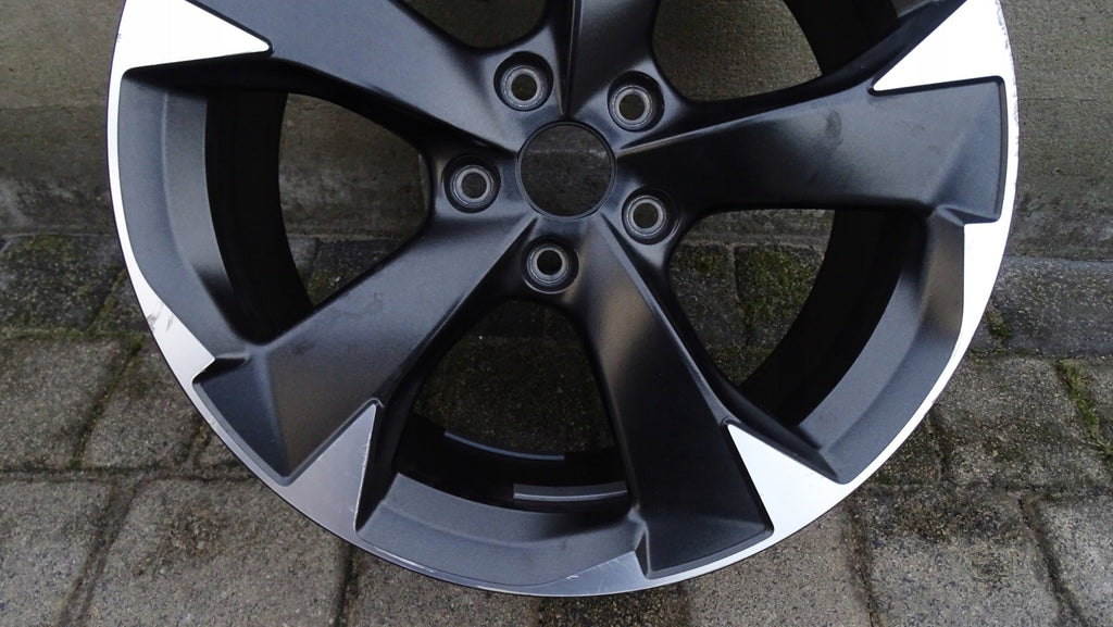 1x Alufelge 18 Zoll 7.5" 5x112 46ET Glanz Schwarz 5FA601025H Cupra Leon FEL5018115247ks