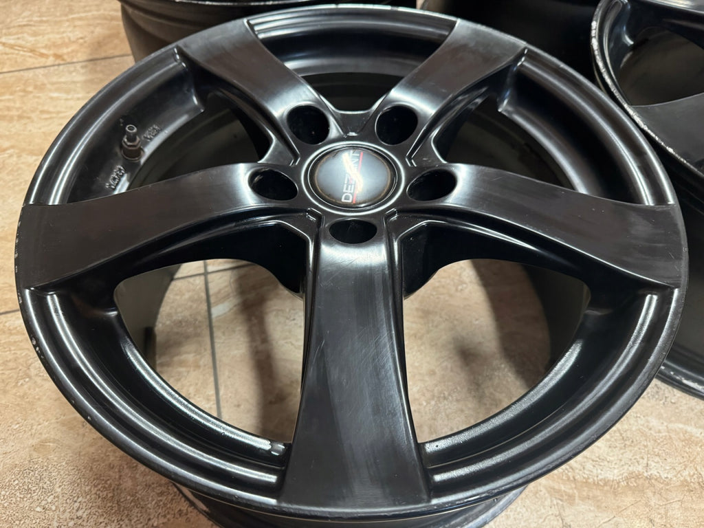 4x Alufelge 16 Zoll 7.5" 5x112 35ET Glanz Schwarz Audi I Rim Wheel FEL7606703151sf