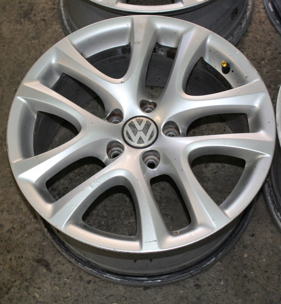 4x Alufelge 17 Zoll 6.0" 5x112 41ET Silber VW Rim Wheel FEL2742398691tw