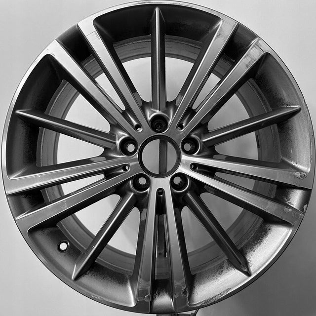 1x Alufelge 19 Zoll 8.0" 5x112 33ET Glanz Graphit A2574010300 Mercedes-Benz Mg