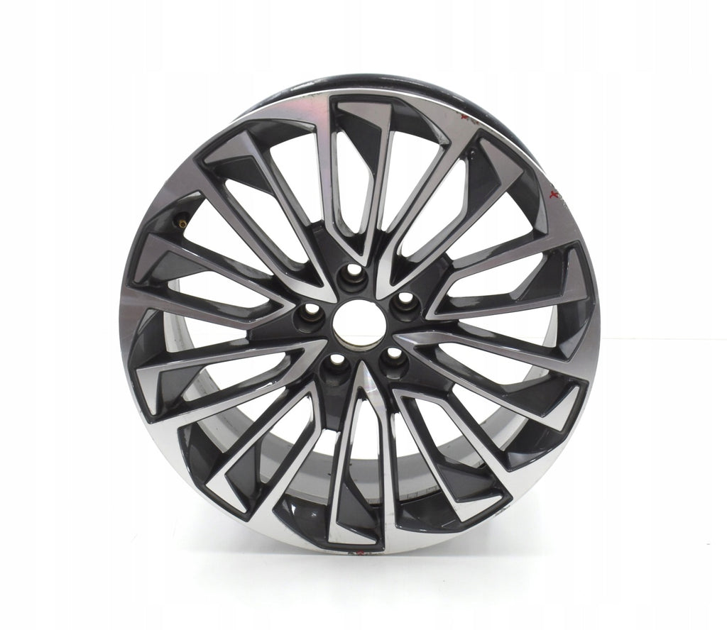 1x Alufelge 19 Zoll 8.5" 5x112 40ET Glanz Graphit 4K0601025BD Audi A6 C8 Mg FEL3056113765zd
