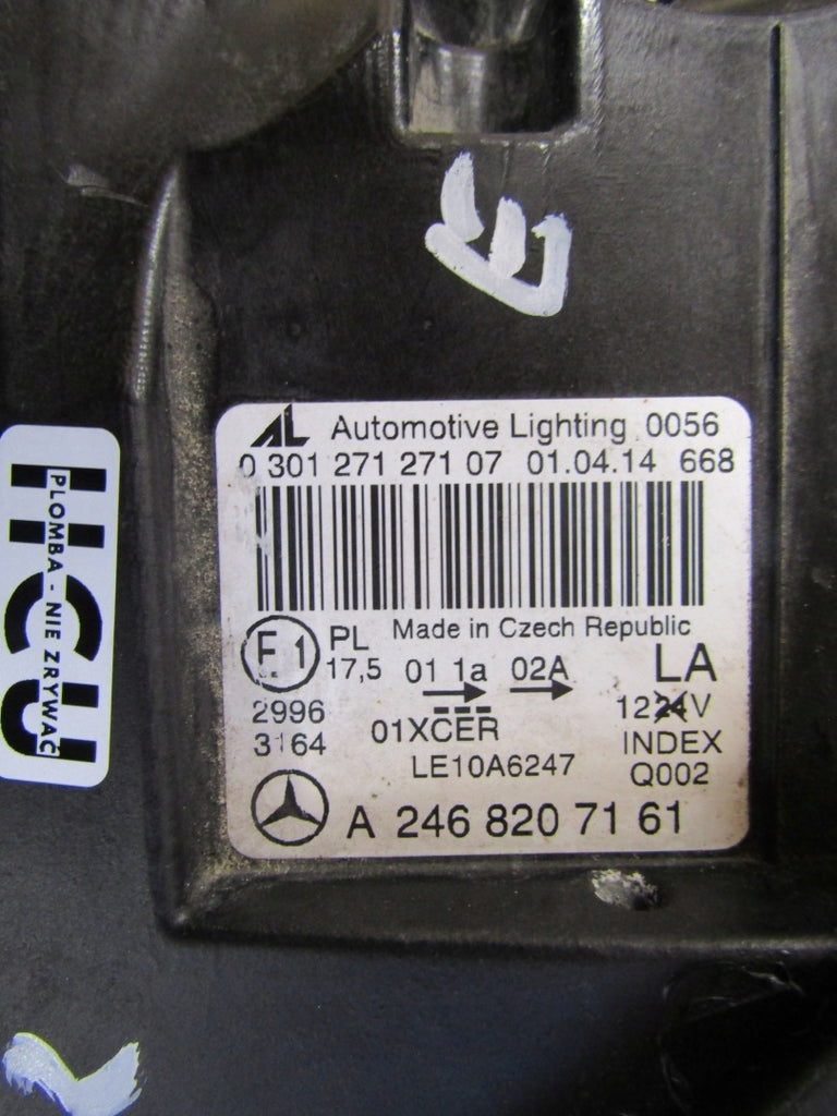 Frontscheinwerfer Mercedes-Benz W246 A2468207161 Xenon Links Headlight SCH9465628582hi