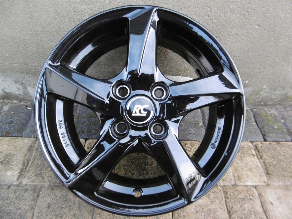 1x Alufelge 15 Zoll 6.0" 4x108 37 5ET Rim Wheel FEL8597920591wg