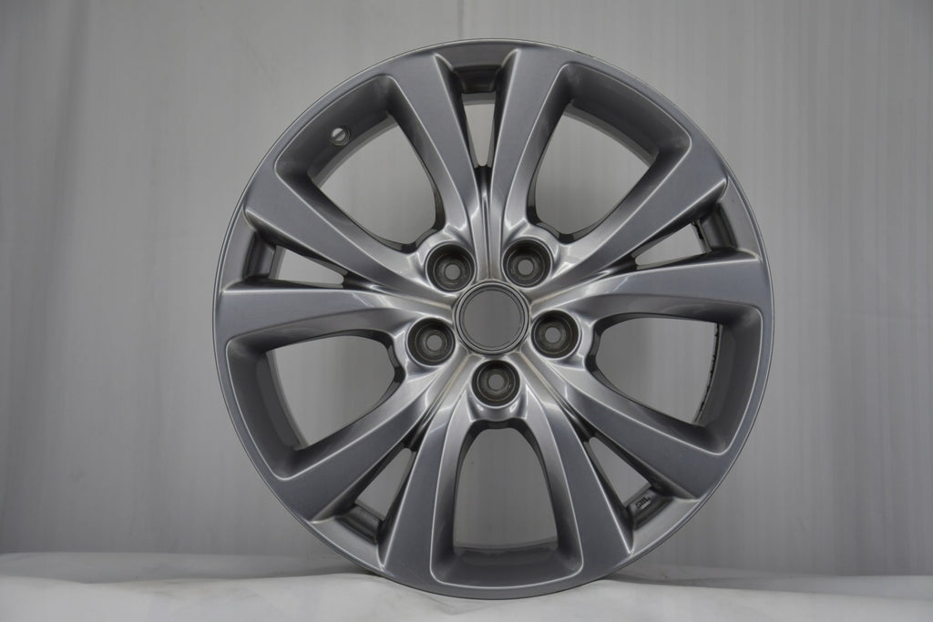 1x Alufelge 18 Zoll 7.0" 5x114.3 45ET Glanz Graphit 9965787080 Mazda Rim Wheel FEL6243066451rs