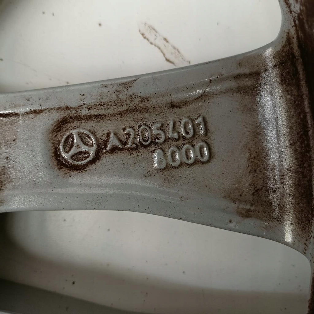 4x Alufelge 17 Zoll 7.0" 5x112 48ET Glanz Silber A2054018000 Mercedes-Benz W205 FEL3397084539db