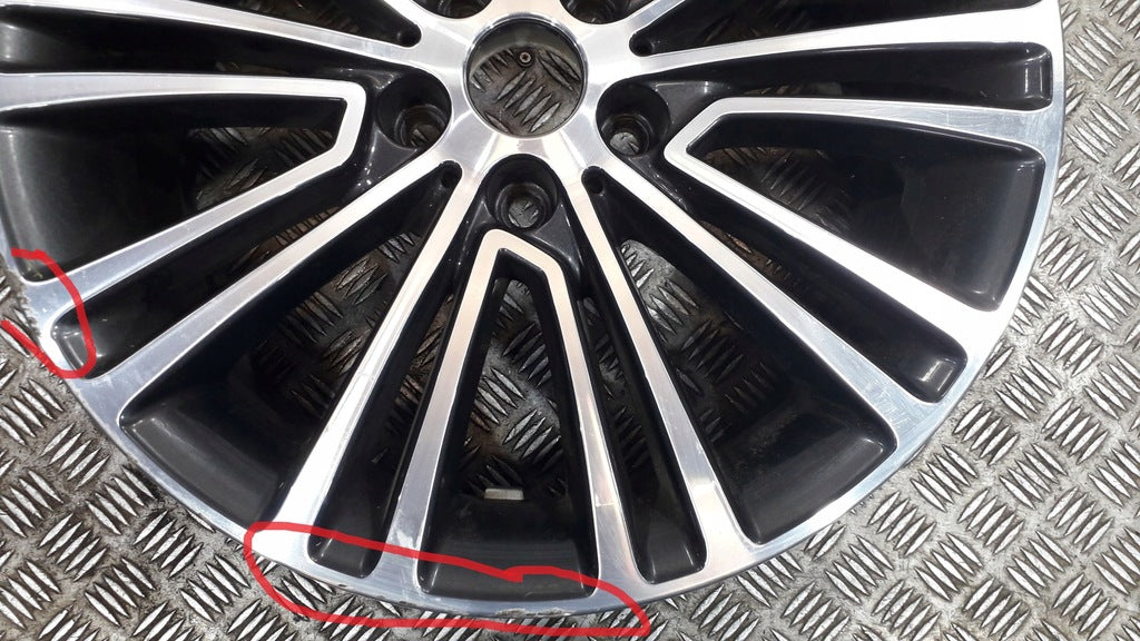 1x Alufelge 18 Zoll 8.0" 5x112 30ET Glanz Schwarz 6863420 BMW G31 G30 Mg FEL2614077723sf