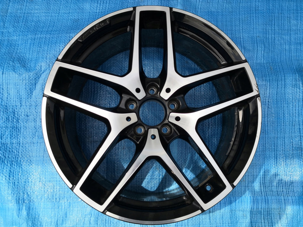 1x Alufelge 19 Zoll 8.0" 5x112 38ET A2534011800 Mercedes-Benz Glc Amg Rim Wheel FEL4825180908rg