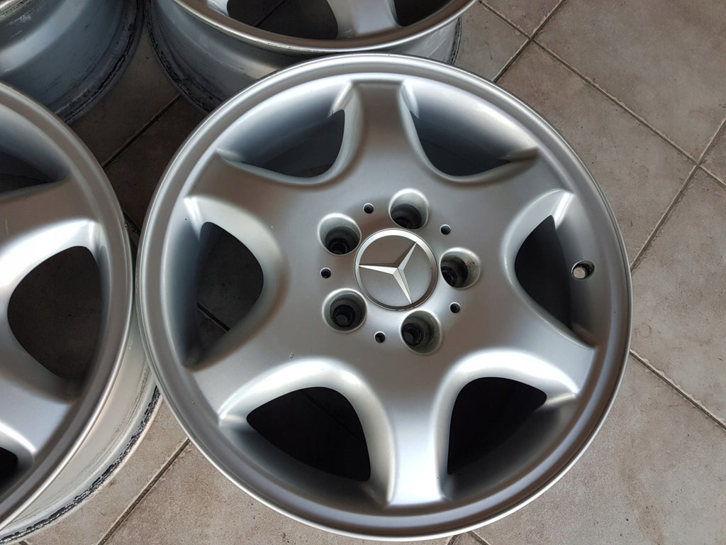 4x Alufelge 16 Zoll 7.0" 5x112 37ET A2084010502 Mercedes-Benz Clk C208 Rim Wheel FEL4276682782ai