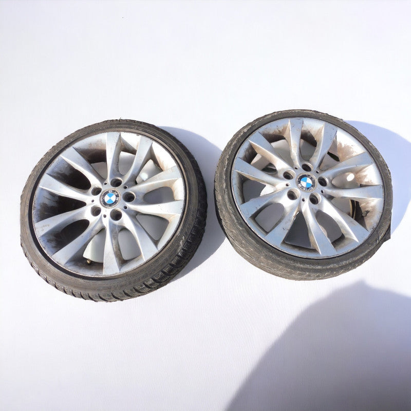 1x Alufelge 18 Zoll 8.0" 5x120 49ET Glanz Silber 6775635 BMW 1 E81 E87 Rim Wheel