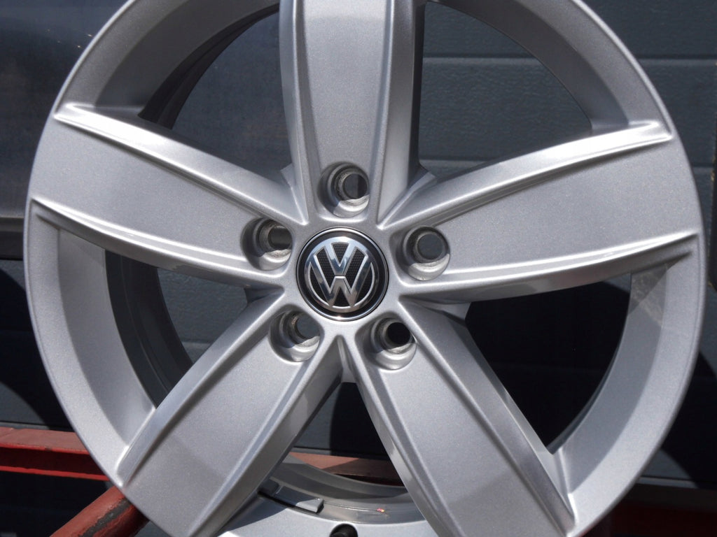 4x Alufelge 15 Zoll 5.5" 5x100 40ET Glanz Silber 2G0071495 Skoda Fabia IV Polo FEL3295865317jm