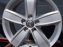 Load image into Gallery viewer, 4x Alufelge 15 Zoll 5.5" 5x100 40ET Glanz Silber 2G0071495 Skoda Fabia IV Polo FEL3295865317jm