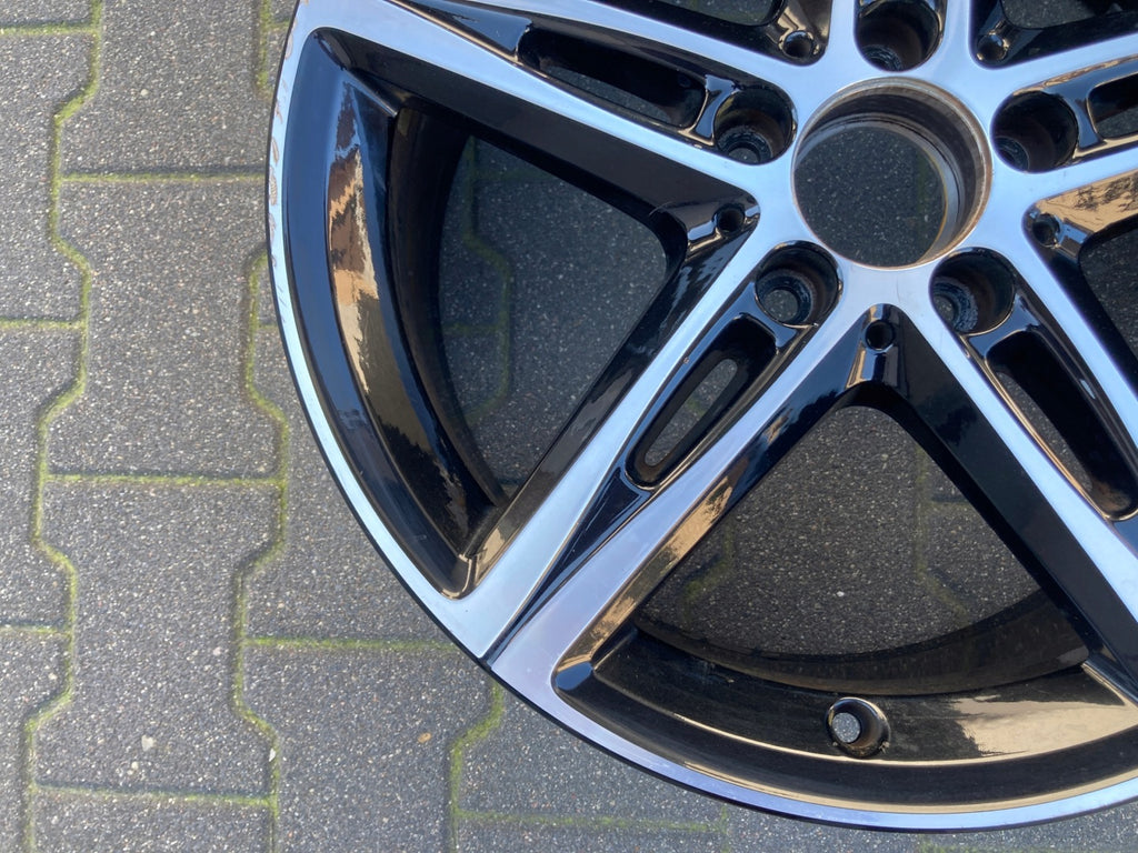 1x Alufelge 18 Zoll 7.5" 5x112 49ET Glanz Schwarz A1774010700 Mercedes-Benz W177 FEL1577483638js