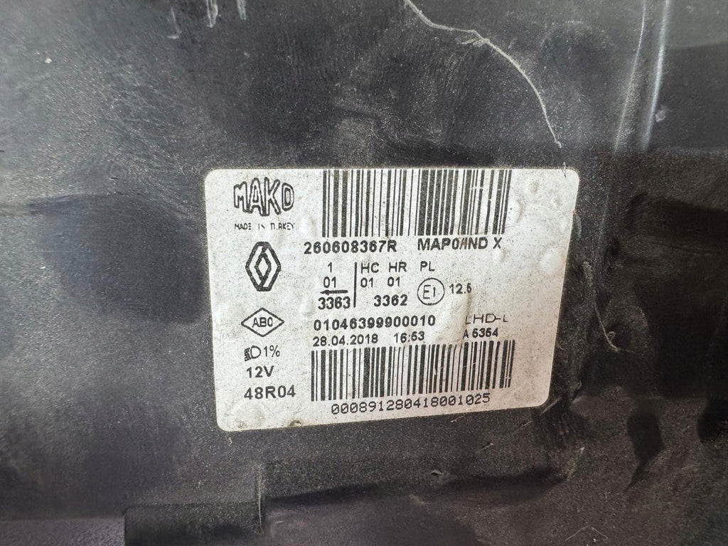 Frontscheinwerfer Renault Clio IV 260608367 Links Scheinwerfer Headlight SCH4261039959vl