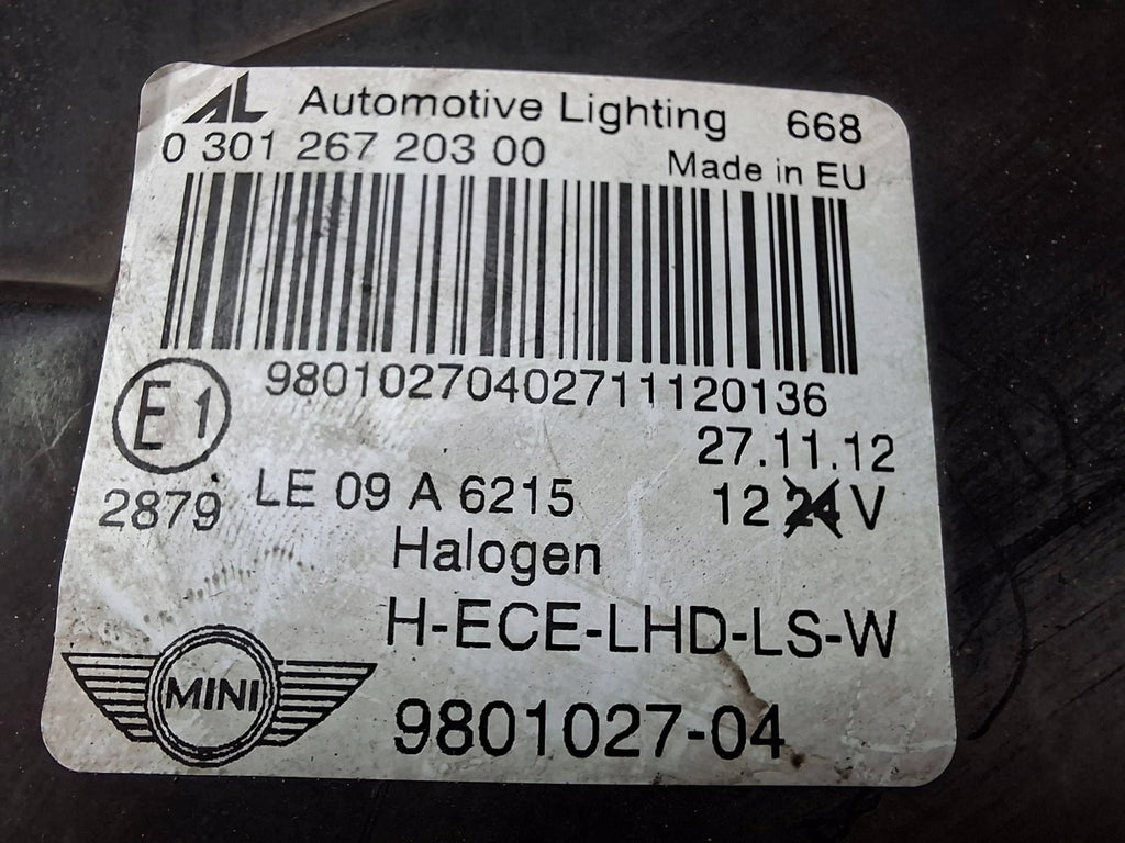 Frontscheinwerfer Mini Countryman R60 9801027-04 Links Scheinwerfer Headlight SCH9755692846wn