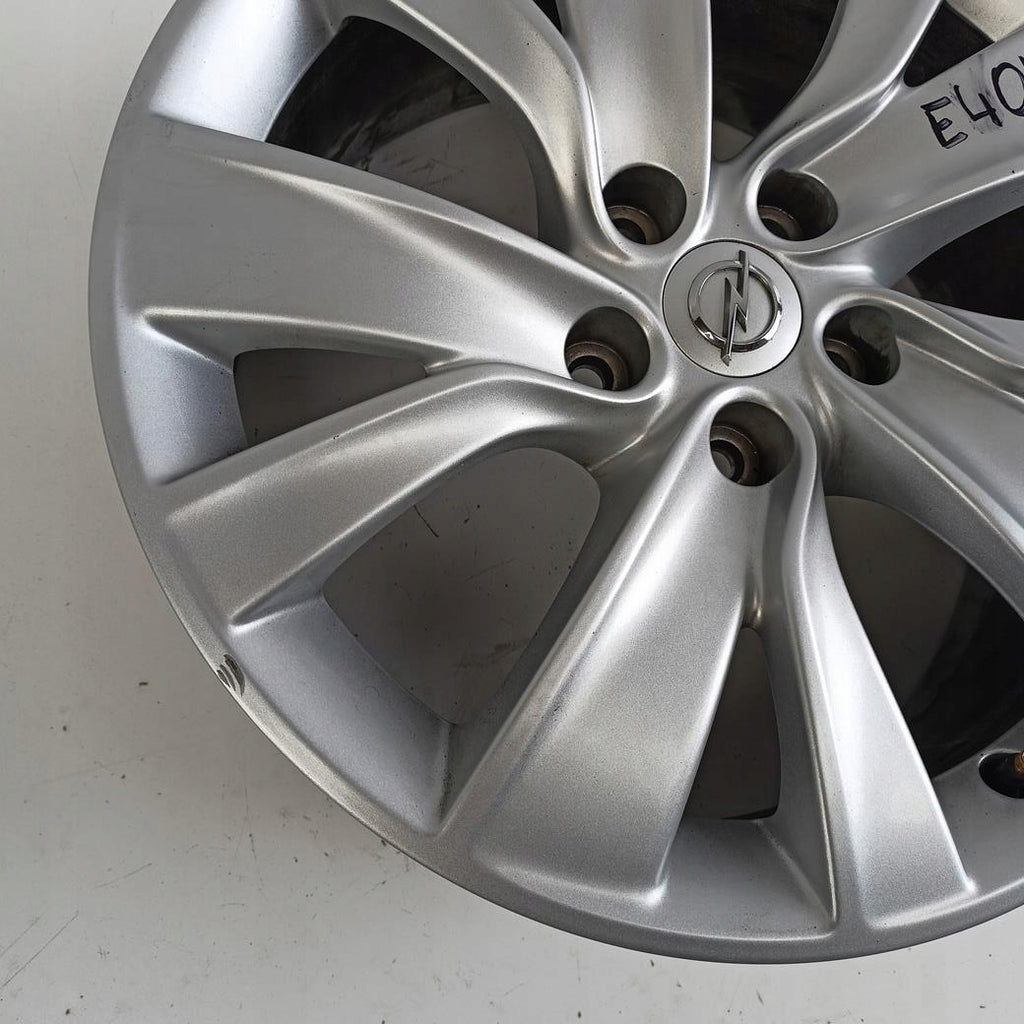 1x Alufelge 18 Zoll 7.5" 5x115 41ET Glanz Silber OP080K1 Opel Insignia Rim Wheel FEL5782794910ms
