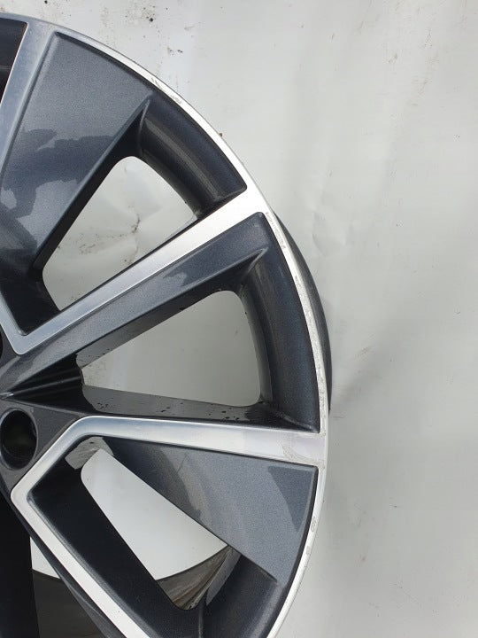 1x Alufelge 18 Zoll 7.5" 5x112 43ET 5E0601025BK Skoda Octavia Iii Rim Wheel FEL2624771986mu
