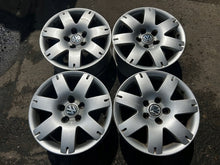 Laden Sie das Bild in den Galerie-Viewer, 4x Alufelge 16 Zoll 7.0" 5x112 37ET Glanz Silber 3B0601025L VW Rim Wheel FEL5991866549jt