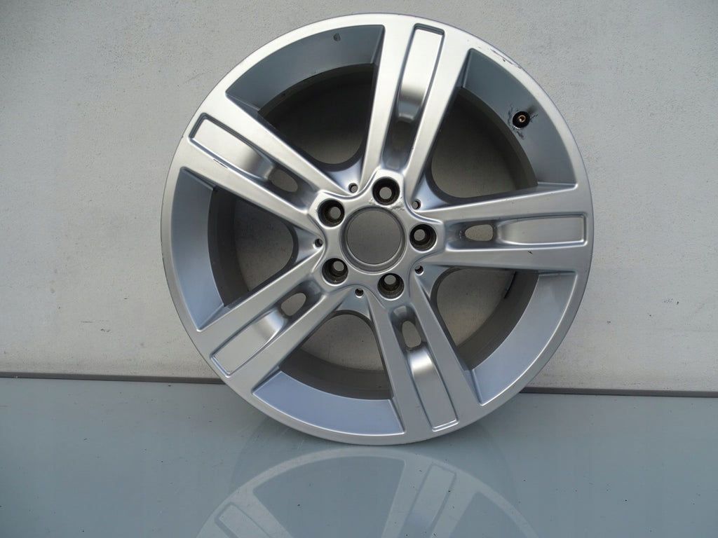 1x Alufelge 18 Zoll 8.0" 5x112 60ET Glanz Silber A1644015702 Mercedes-Benz Vito