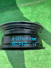 Load image into Gallery viewer, 1x Alufelge 16 Zoll 6.5" 5x112 44ET Glanz Schwarz A1774010000 Mercedes-Benz FEL4121507130wd