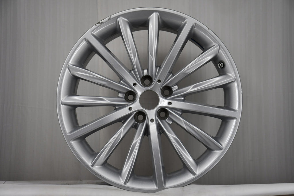 1x Alufelge 19 Zoll 8.0" 5x112 30ET Glanz Silber 6863419 BMW Rim Wheel FEL4530910910wh