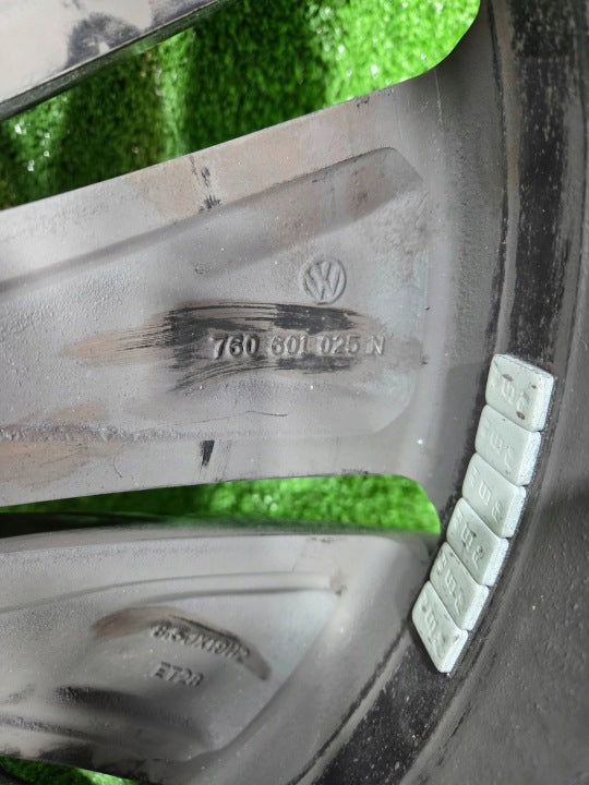 1x Alufelge 19 Zoll 760601025N VW Touareg Rim Wheel FEL2636736959jk