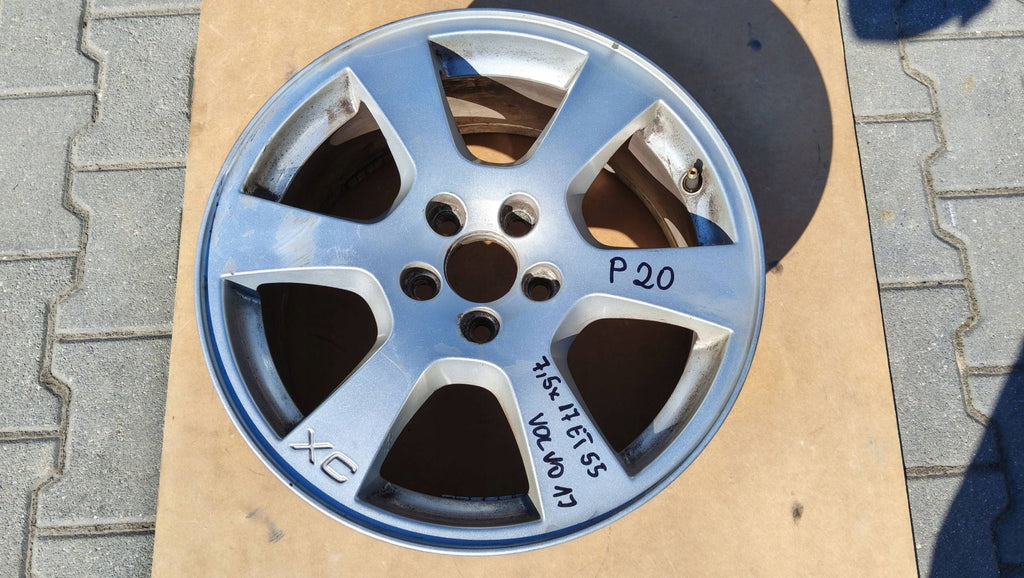 1x Alufelge 17 Zoll 5x108 Braun 30671480 Volvo Xc70 Rim Wheel FEL8243521615gd