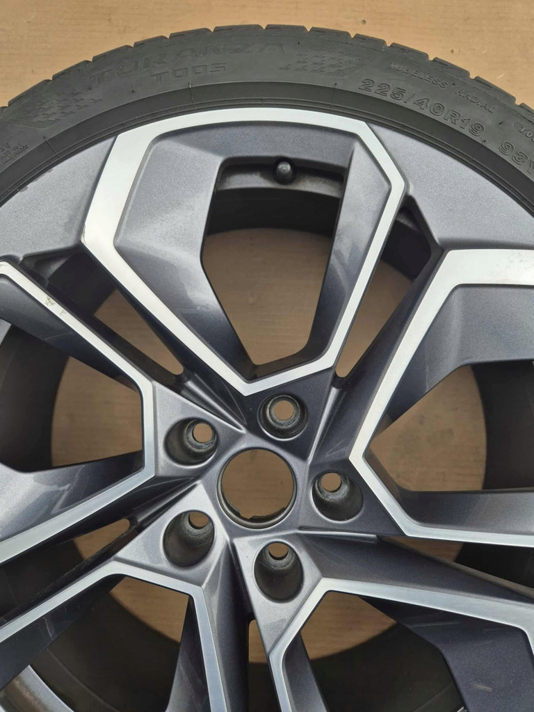 1x Alufelge 19 Zoll 7.5" 5x112 48ET Glanz Graphit 5E3601025S Skoda I Rim Wheel FEL1255630964ql