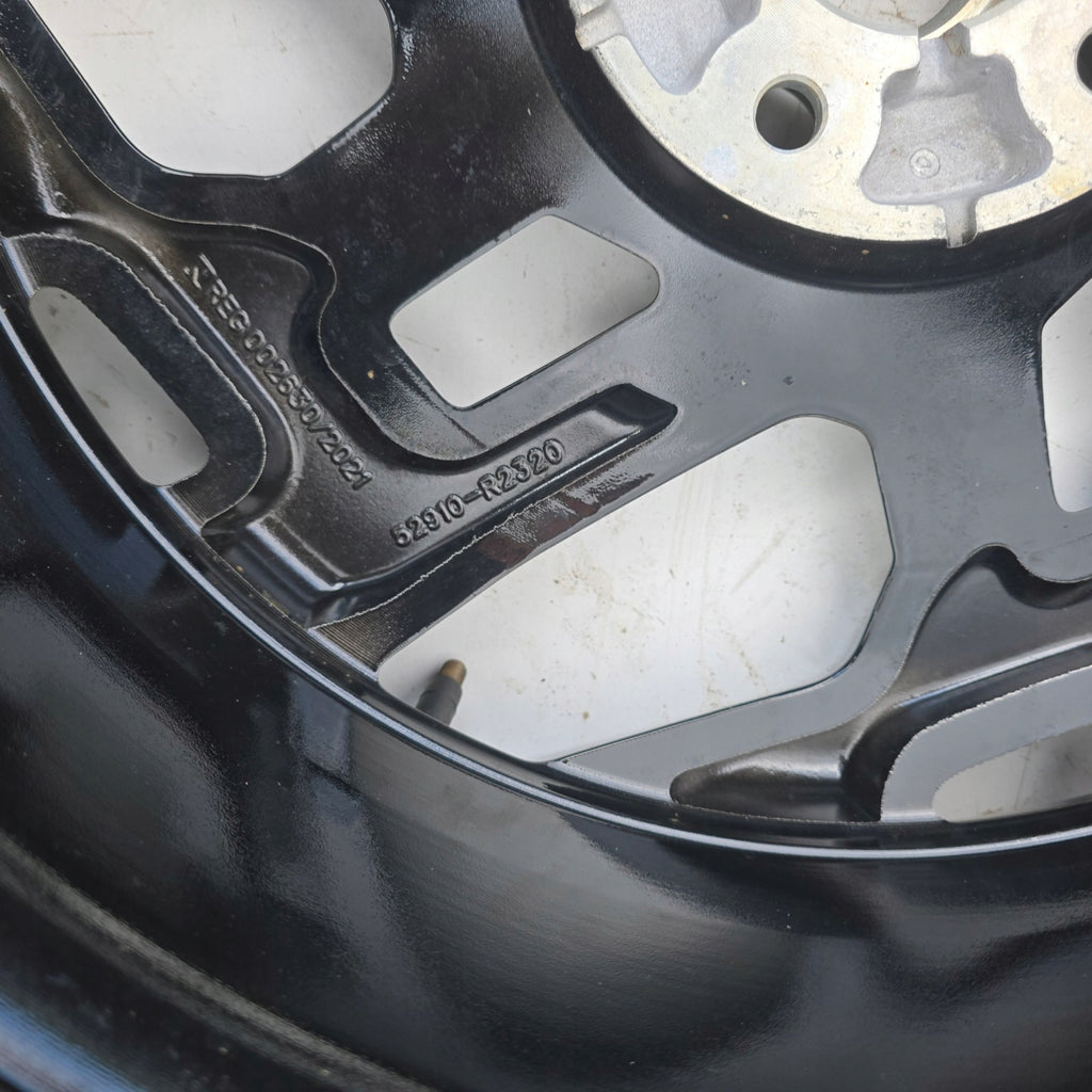1x Alufelge 19 Zoll 7.5" 5x114.3 51ET Glanz Schwarz 52910-R2300 Kia Sportage V FEL4539075279uh