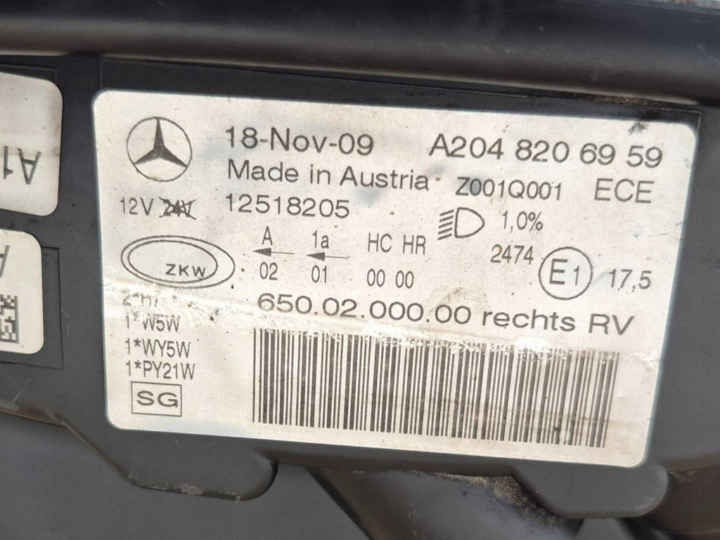 Frontscheinwerfer Mercedes-Benz A2048206959 LED Rechts Scheinwerfer Headlight SCH5938166691ls