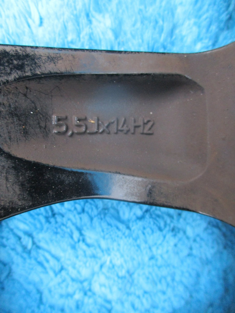 1x Alufelge 14 Zoll 5.5" 4x100 40ET Mitsubishi Space Star Rim Wheel