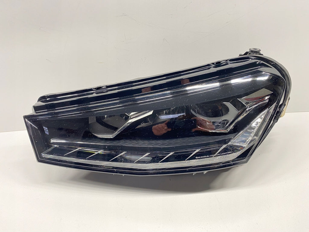 Frontscheinwerfer Skoda Fabia I 6VB941015A LED Links Scheinwerfer Headlight SCH6254986392we