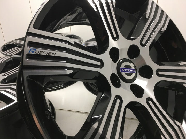 4x Alufelge 18 Zoll 7.5" 5x108 50 5ET Glanz Schwarz 31471552 Volvo V70 I Xc60 FEL4326714106tn