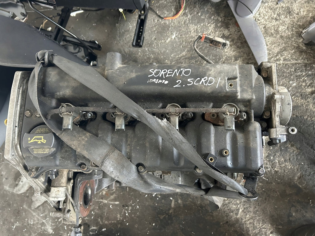 Motor Kia Sorento I D4CB 2.5 CRDI 170PS 125kW 2002 Diesel Engine Unkomplett