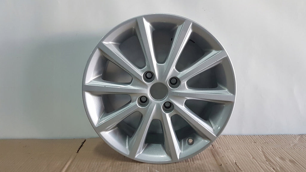 1x Alufelge 16 Zoll 6.5" 4x108 47 5ET H1BC-1007-B1A Ford Fiesta Rim Wheel
